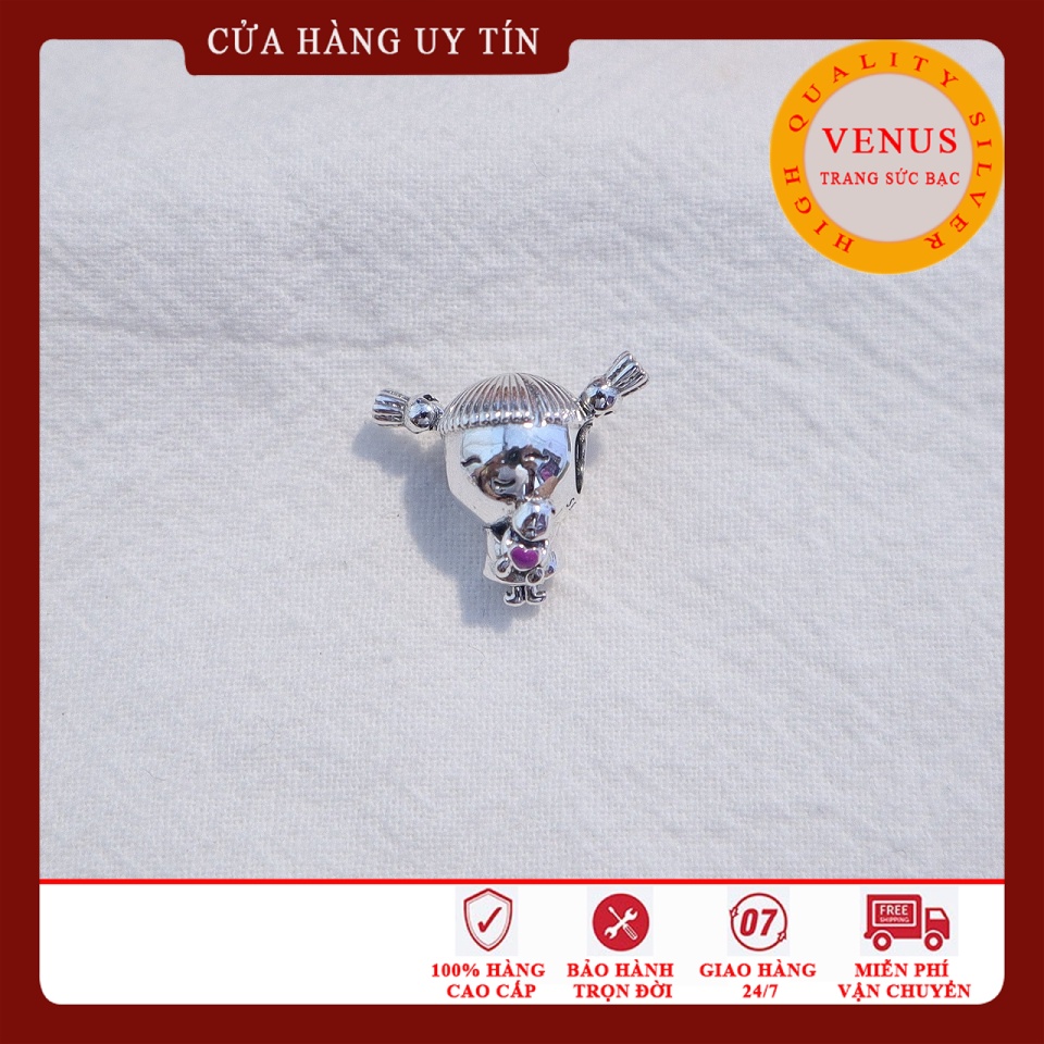 Charm Bé Trai Bé Gái- S925 ALE- Trang Sức Bạc Venus