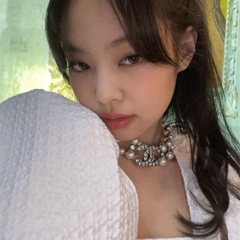 Đầm xốp trắng tay phồng giống Jennie BLACKPINK, Yoona SNSD