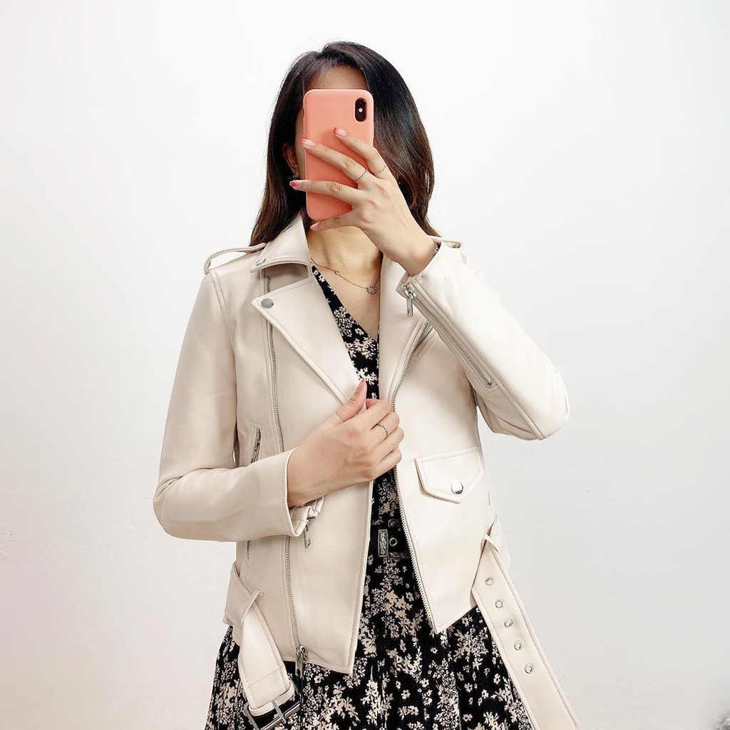 Áo da Z.RA khoá chéo (029) | BigBuy360 - bigbuy360.vn