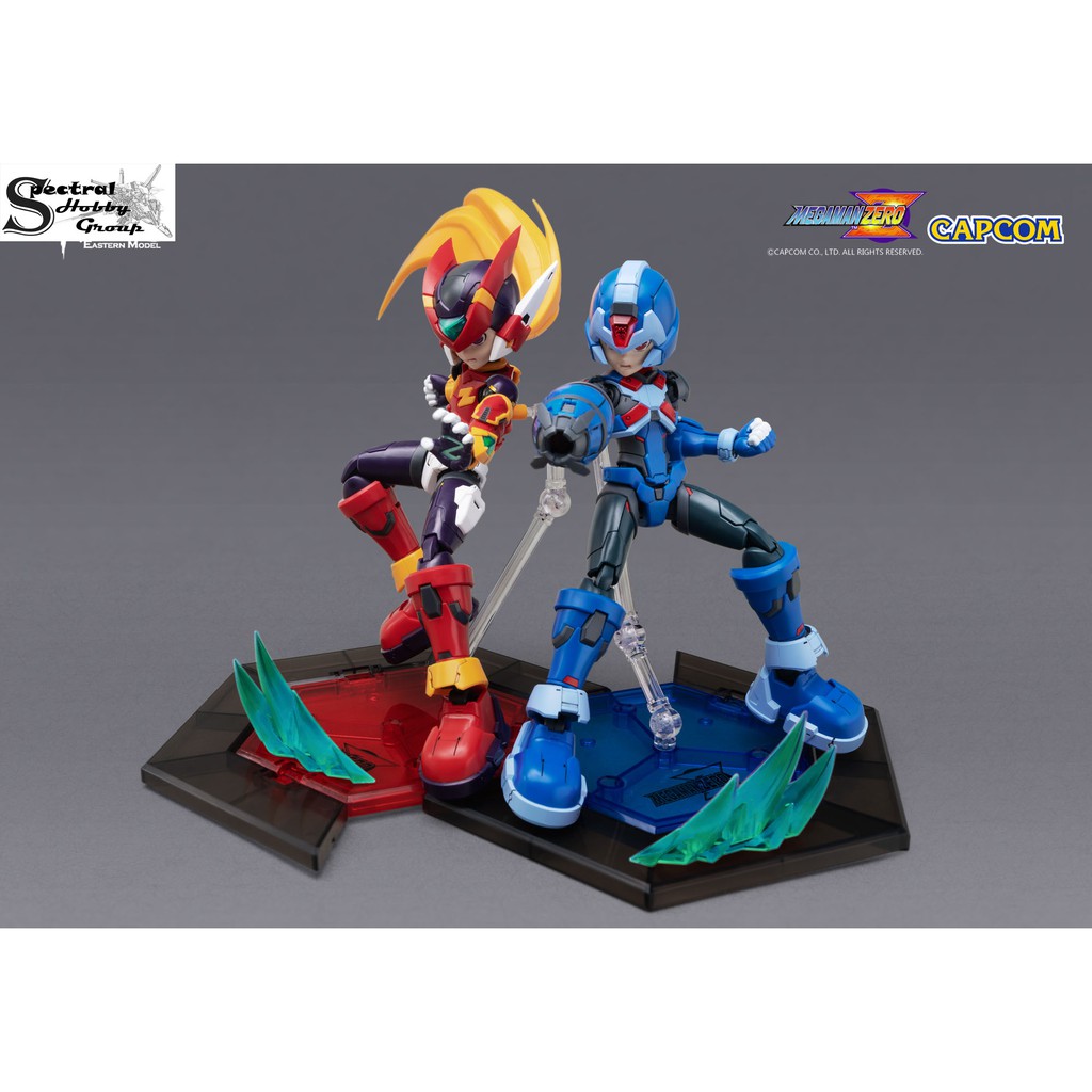 Mô hình nhựa lắp ghép Figure CAPCOM Rockman Megaman ZERO X copy - Royal Model (tặng hộp đựng part)