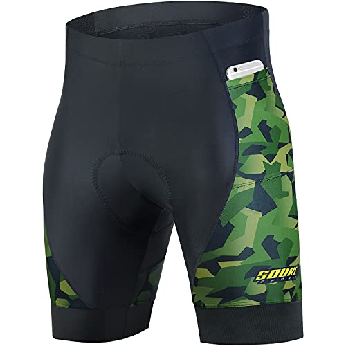 Quần Short Đạp Xe Có 2 Túi 20D Có Đệm Thoải Mái