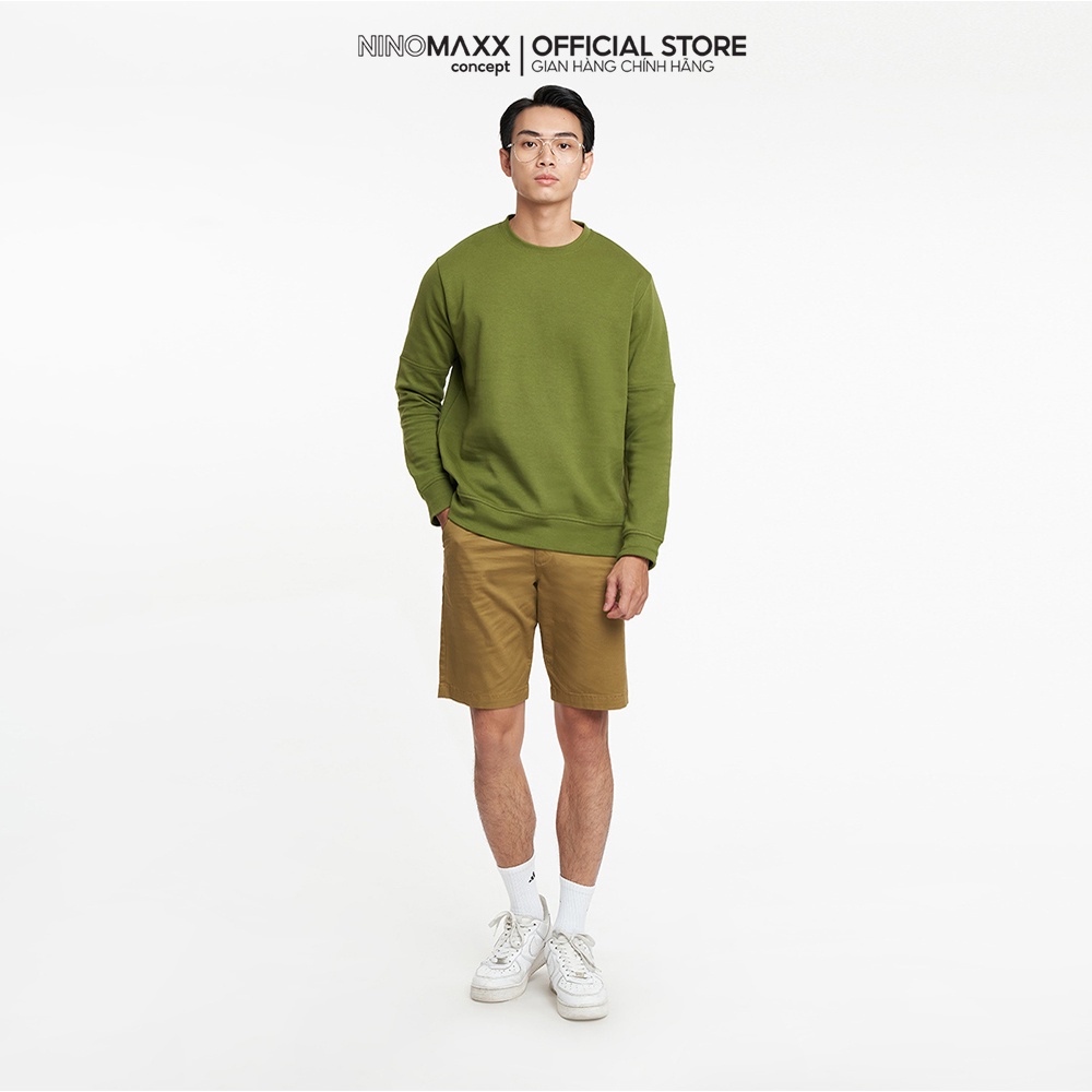 NINOMAXX Áo hoodie Nam tay dài cotton 2204002