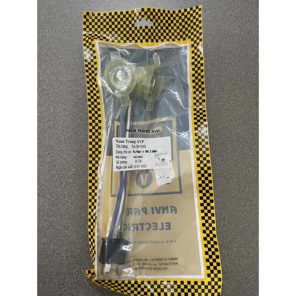 dây điện cho pha đèn chóa đèn wave thái cho future neo hàng ngoài