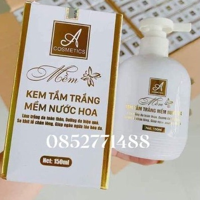 [CHÍNH HÃNG 100%] KEM TẮM TRẮNG MỀM NƯỚC HOA 150ML