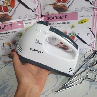 Máy đánh trứng cầm tay 7 tốc độ Scarlett