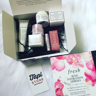 Set dưỡng da Fresh Rose Hydration Heroes