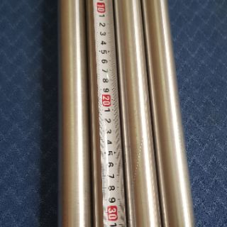 Rulo nhôm phi 30mm,dài 325mm,trục 8mm