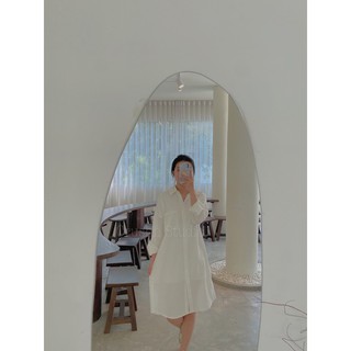 D14 - Đầm sơ mi trắng