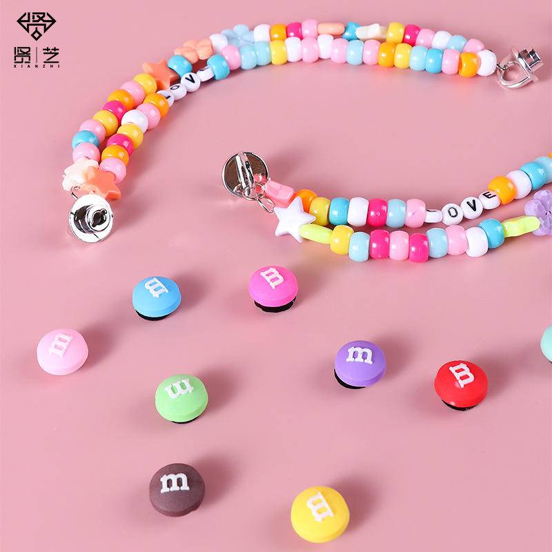 crocs sticker Phụ Kiện Trang Trí Giày Dễ Thương DIYshoes sticker Accessories Stickers Sandals Shoe Decoration