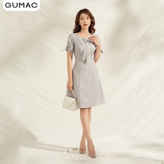 Đầm nữ phối nơ ngực DA1185 GUMAC