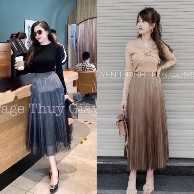 BÁN SỈ CHÂN VÁY LOANG 2 MÀU CHO NỮ | BigBuy360 - bigbuy360.vn