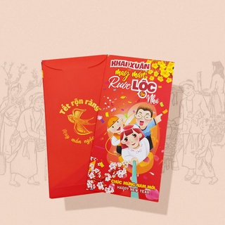100 bao lì xì  tết cao cấp