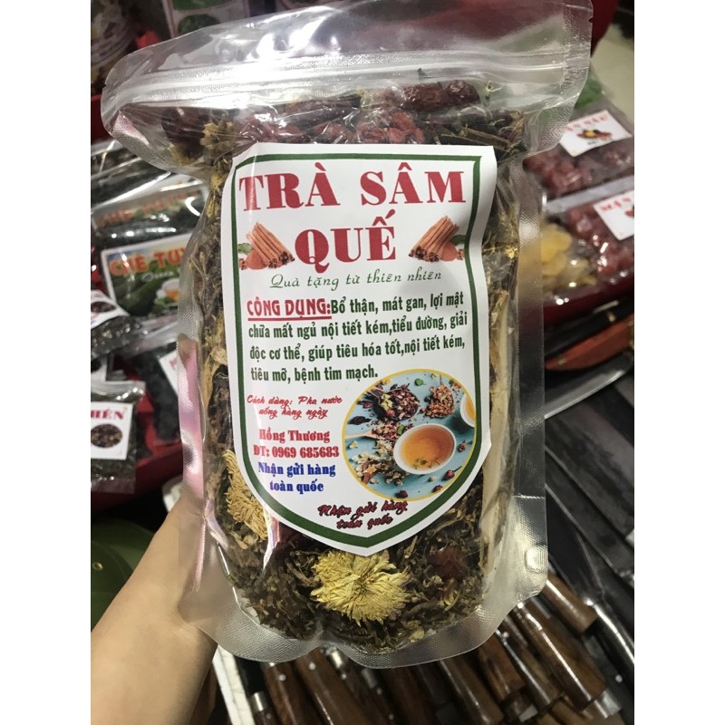 Trà Sơn Mật Hồng sâm Loại 1