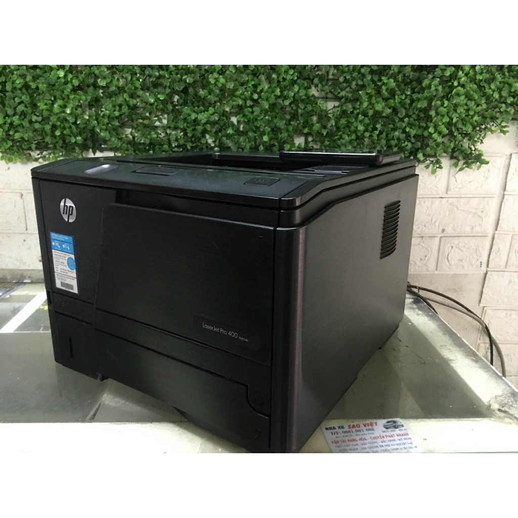 Máy in HP LaserJet Pro 400 M401dn in trắng đen 2 mặt tự động có màn hình cảm ứng kết nối mạng lan nội bộ