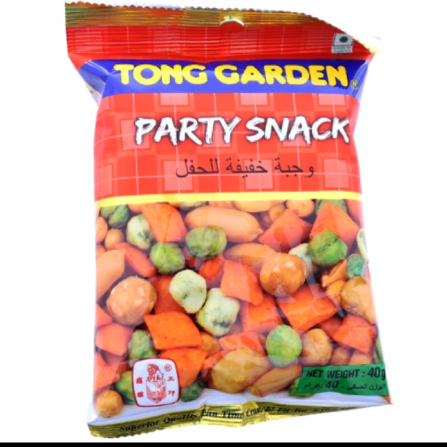 Party Snack Tong Garden hỗn hợp các loại hạt gói 40g