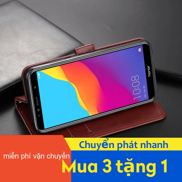 Bao da điện thoại kiểu ví thẻ sang trọng cho Huawei Nova 2i Mate 10 30 Y6S Y9S 7 SE P40 honor 30 Pro Plus Lite
