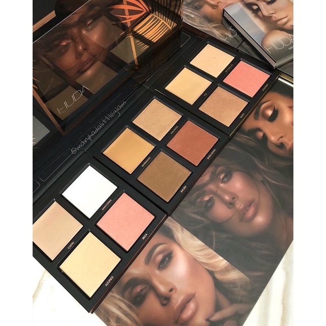 ✨PHẤN HIGHLIGHT HUDA BEAUTY 3D HIGHLIGHTER PALETTE✨