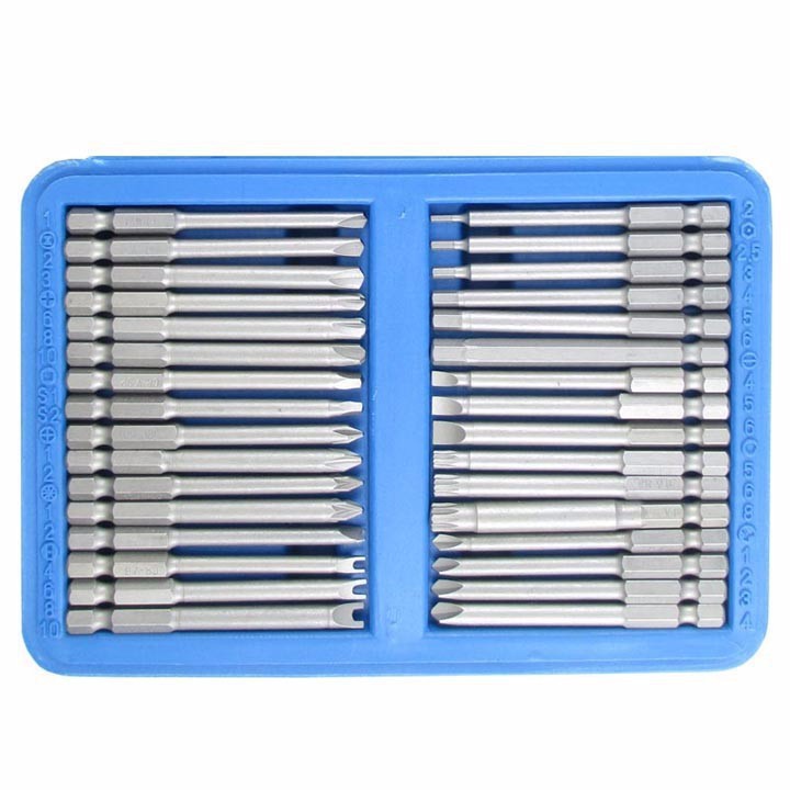 Bộ mũi tô vít đa năng chuôi lục giác 6.35mm 50 chi tiết cho máy khoan