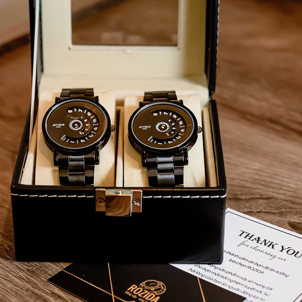 Đồng hồ nam chính hãng đẹp giá rẻ thời trang dây thép chống nước cao cấp Rozida'1 DH10 | BigBuy360 - bigbuy360.vn
