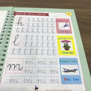 Combo 2 quyển Luyện Viết Chữ-Số đẹp cho bé