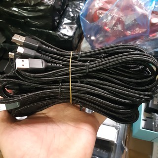 Cáp Dù USB - MICRO GH01, Dài 2m, Sạc Nhanh, Hàng Nhập Khẩu