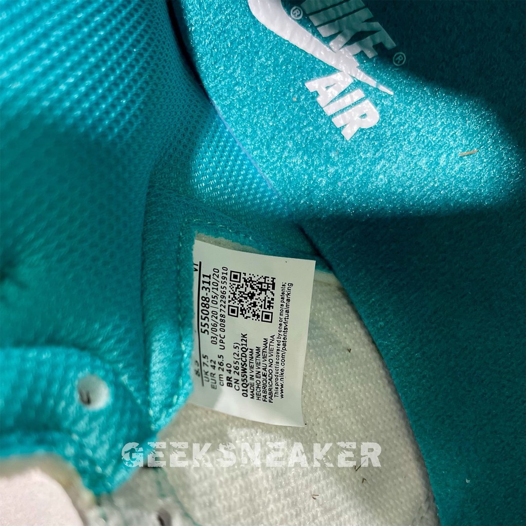 [GeekSneaker[ Giày Jordan 1 Turbo Green | BigBuy360 - bigbuy360.vn