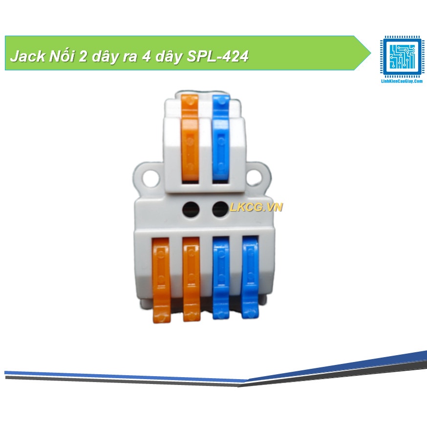 Jack Nối 2 dây ra 4 dây SPL-424