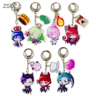 Móc khóa nhựa acrylic hình nhân vật Iruma Kun Suzuki Iruma Clara Valac