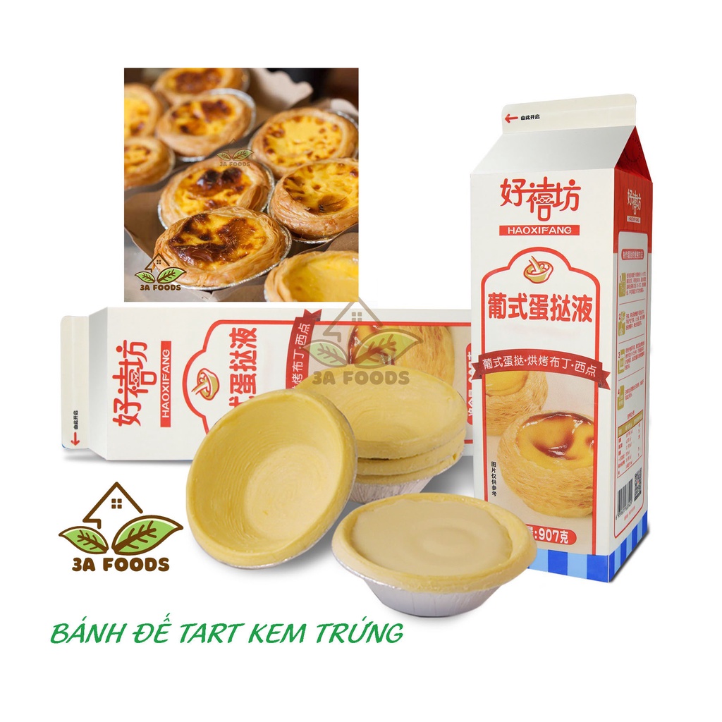 Túi 40 đế Tart Trứng Hàng Nhập Khẩu Nhiều Trứng Hơn, Thơm Ngon, Tiện Dụng, Cam Kết Ngon Hơn, Đẹp Hơn