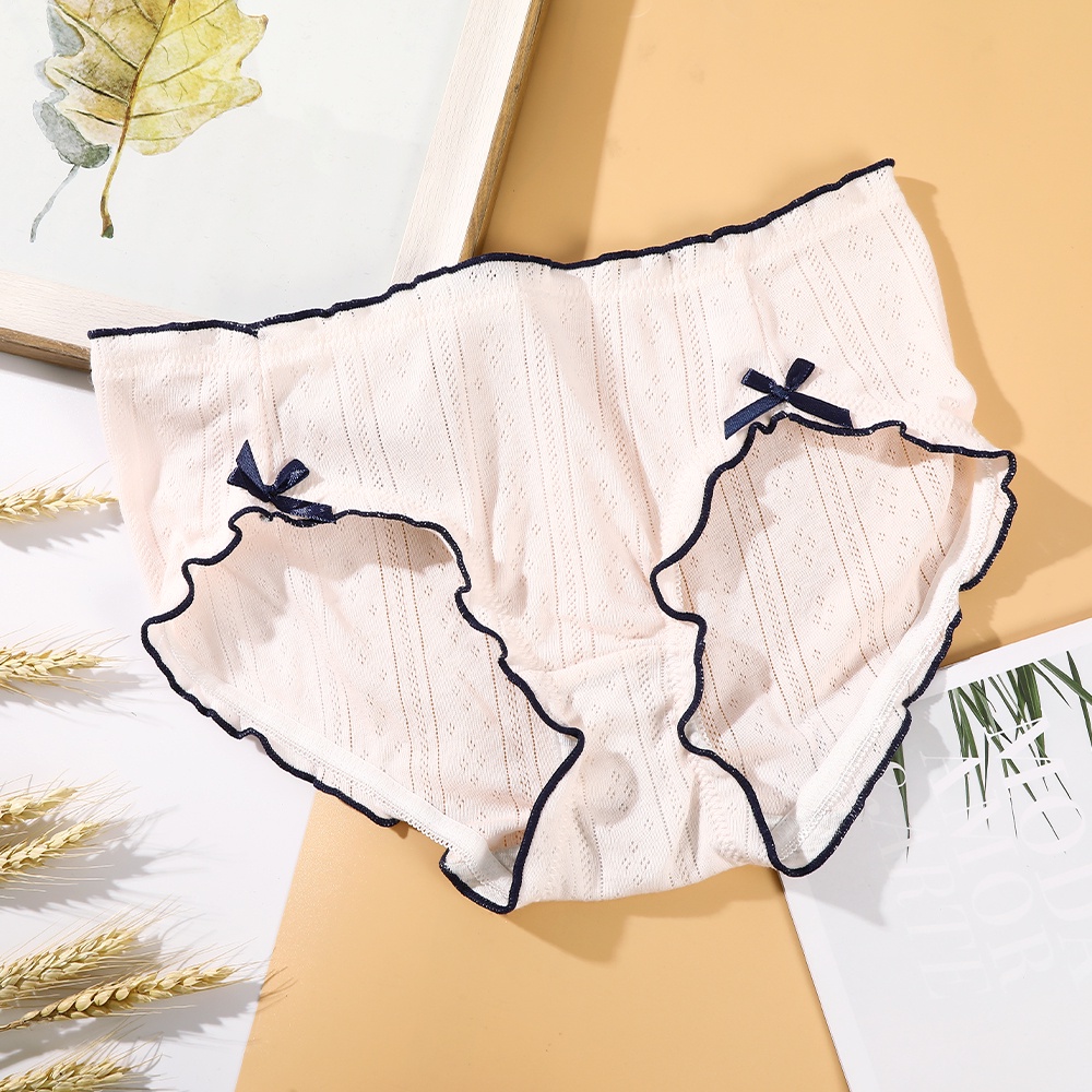 Quần lót AIJOLEN vải cotton mềm mại thoáng khí cho nữ