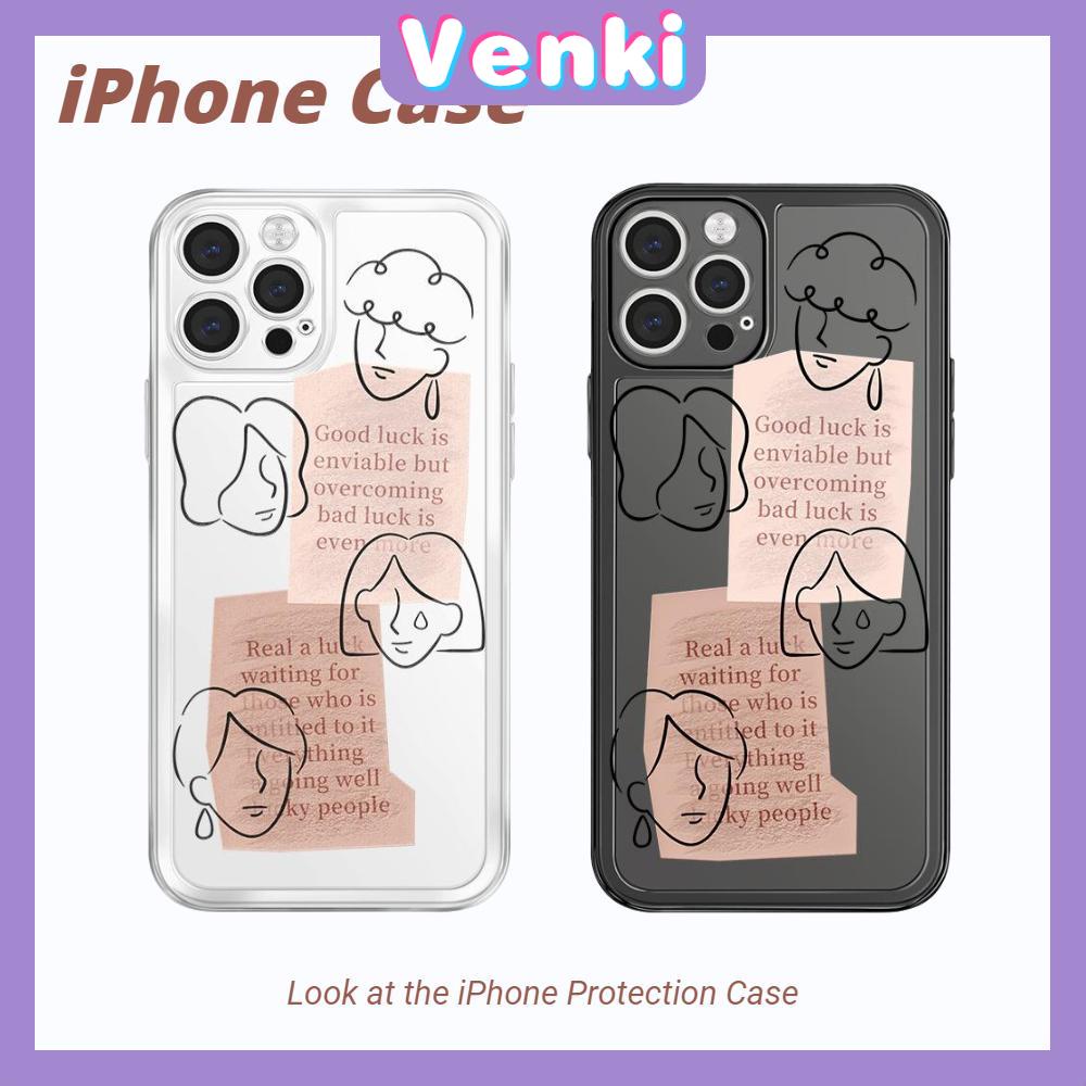 Ốp Điện Thoại Silicon Trong Suốt Viền Vuông Chống Sốc Bảo Vệ Camera Cho iPhone 13 Pro Max 12 Pro Max 11 7 Plus