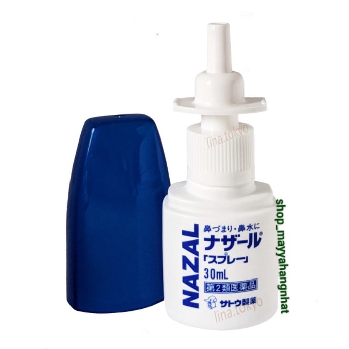 XỊT THÔNG MŨI NAZAL SATO  NHẬT BẢN