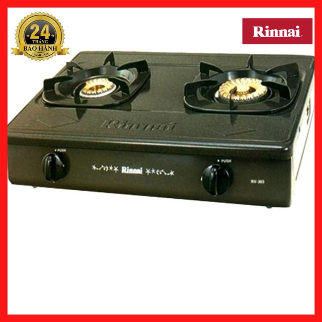 Bếp ga dương Rinnai RV- 365G-bếp ga tốt,bền ,đẹp tiết kiệm ga,giá rẻ-bảo hành 24 tháng