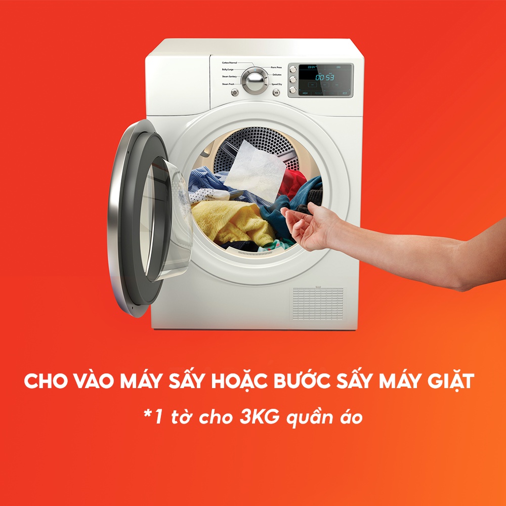 Giấy sấy thơm quần áo Bounce Sheets Outdoor Fresh