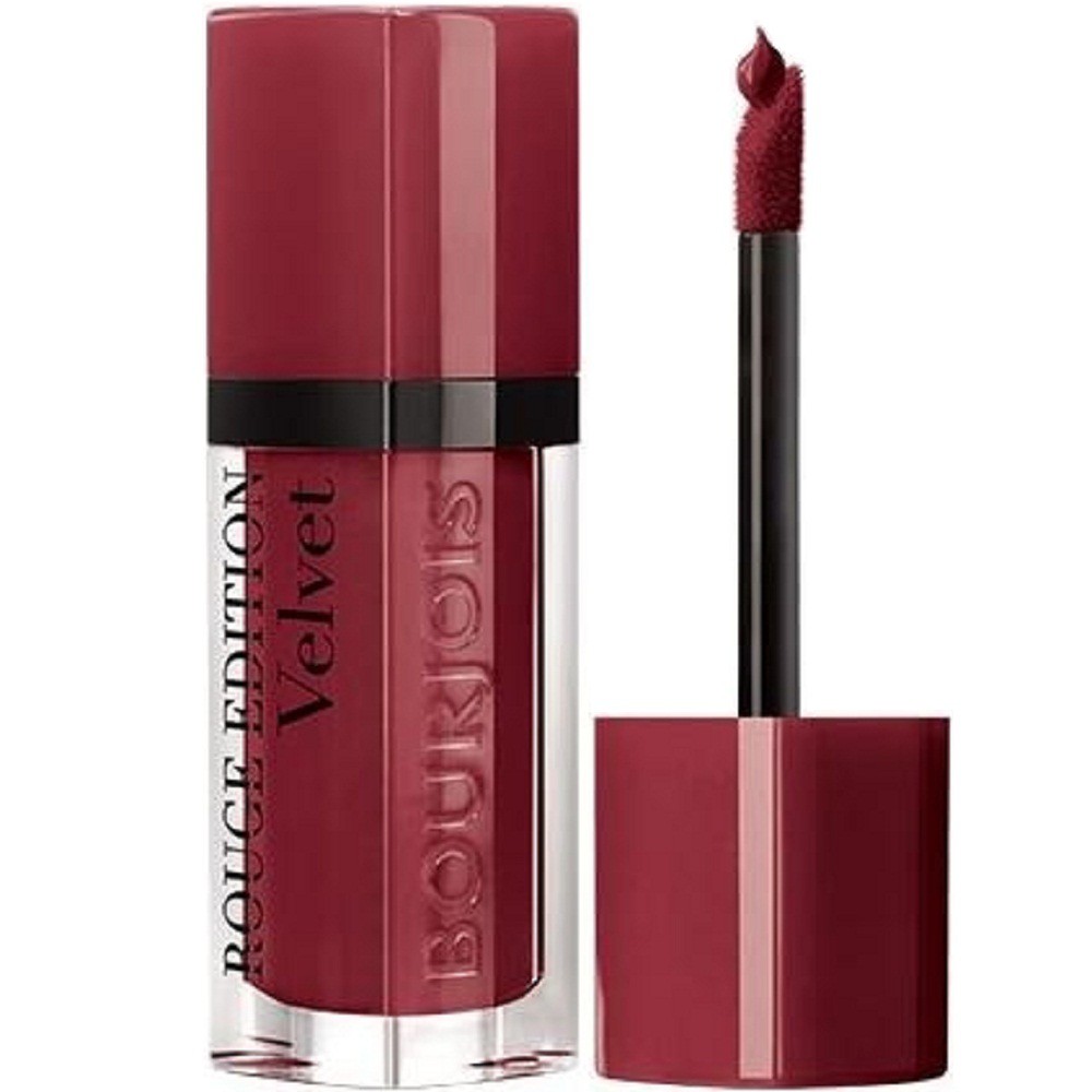 Son KemMàu: 24 Nâu Đỏ Huyền Bí Bourjois Rouge Edition Velvet