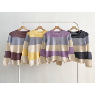 Áo Sweater Dệt Kim BL0200 Nhiều Màu Lựa Chọn