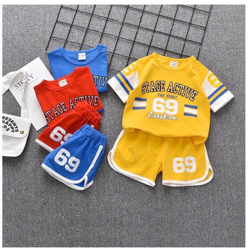 Đồ Bộ Cho Bé - Bộ Thun Cho Bé