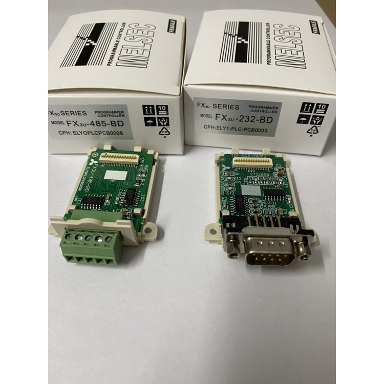 Board truyền thông PLC Mitsubishi FX2N-232-BD, FX2N-485-BD  FX3U-232-BD, FX3U-485-BD, FX3U, FX2N, FX1S, FX1N