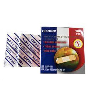 Băng cá nhân euromed combo 5 miếng.