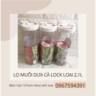 LỌ MUỐI DƯA CÀ LOCK LOẠI 2,1L