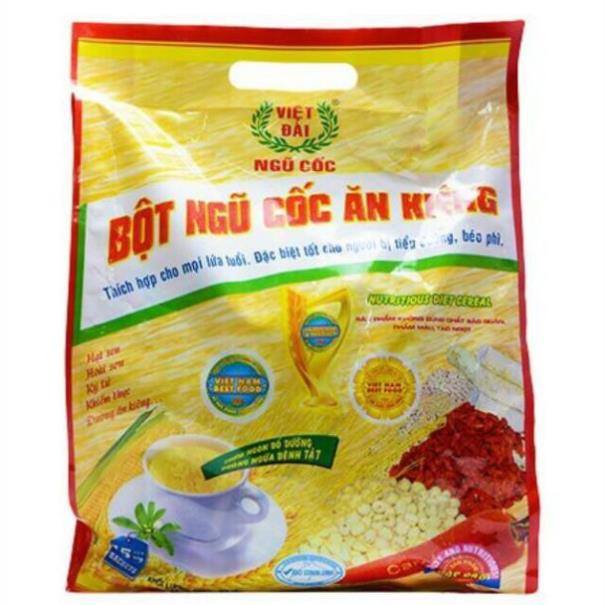 Bột ngũ cốc ăn kiêng Việt Đài bịch 400g (10 gói)