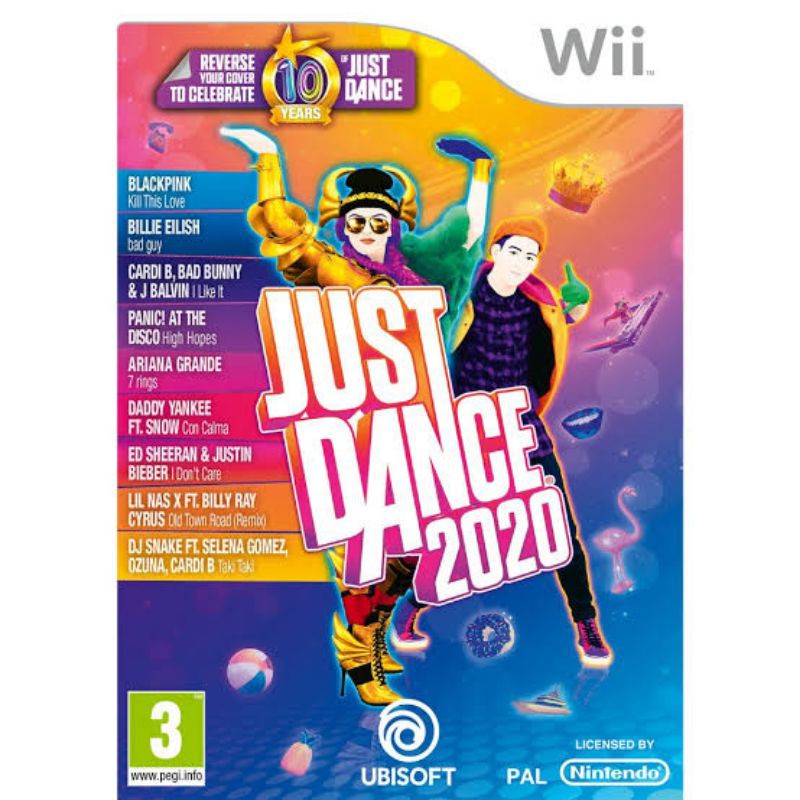 Máy Chơi Game Nintendo Wii Just Dance 2020 Có Cổng Usb Flashdisk