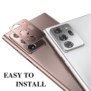 Vòng kim loại bảo vệ camera sau cao cấp cho Samsung Galaxy Note 20 Ultra S20 Plus