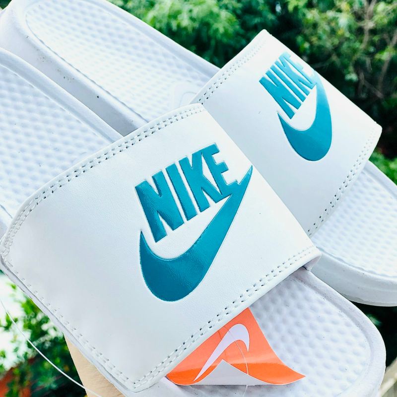 Dép unisex 𝐍𝐈𝐊𝐄 ❤️FREESHIP + Tăng 1-2 size❤️ dép nk quai ngang thể thao nam nữ in nike nhiều màu, tem tag mac đây đủ