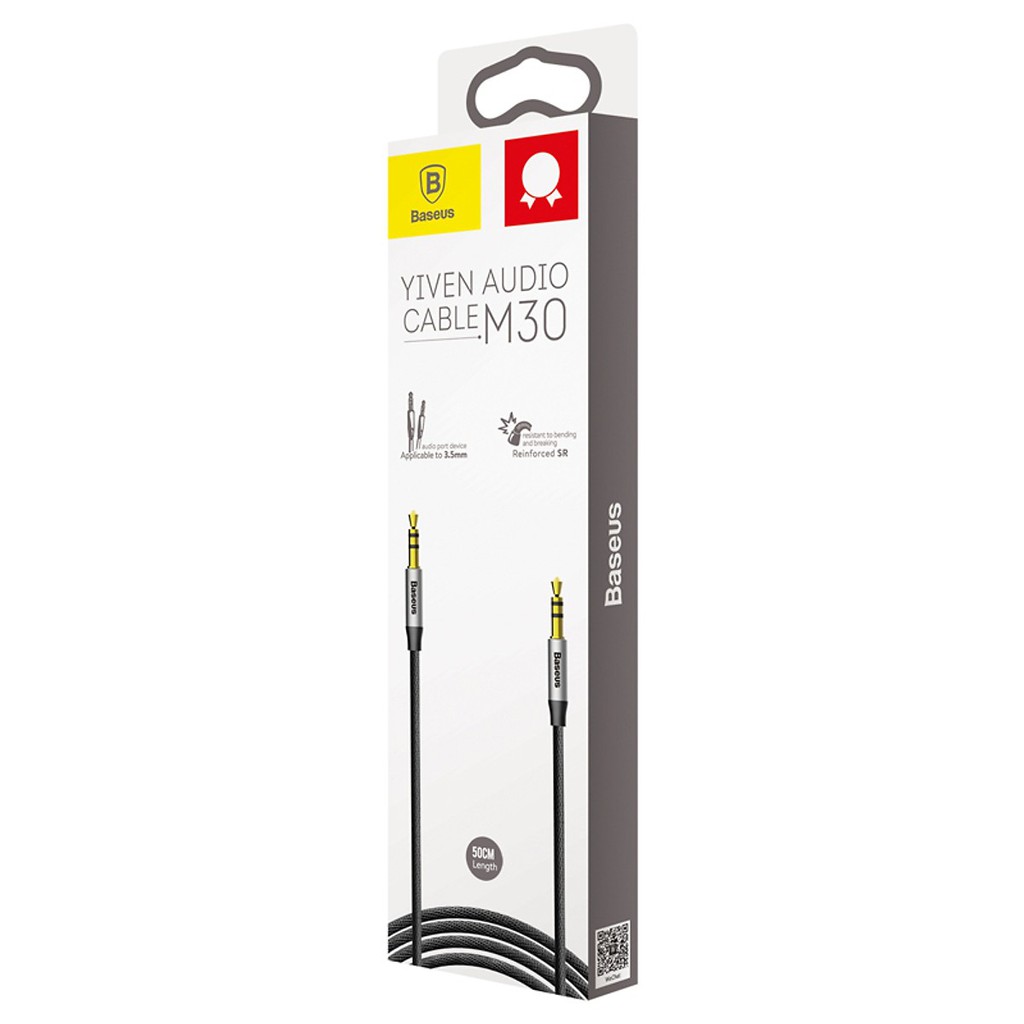Dây Cáp Âm Thanh AUX 3.5 Baseus M30 1M