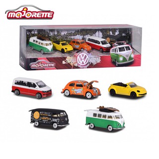Bộ 5 Đồ Chơi Xe Mô Hình MAJORETTE Volkswagen 5 Pieces Giftpack - 212057615