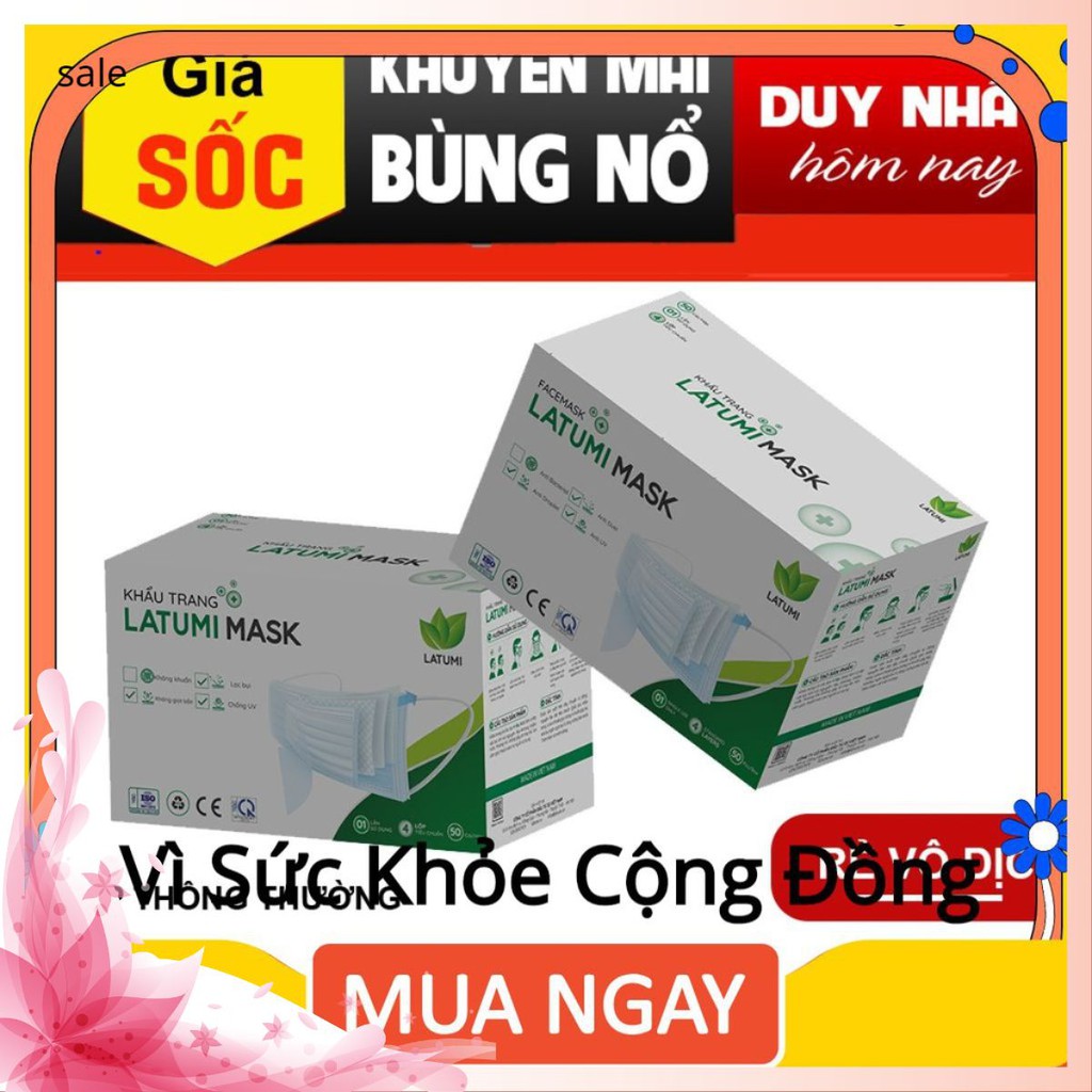 [COMBO 10 HỘP] Khẩu Trang Y Tế 4 Lớp Kháng Khuẩn Tác Dụng Ngăn Giọt Bắn, Chống Bụi doradoraaa