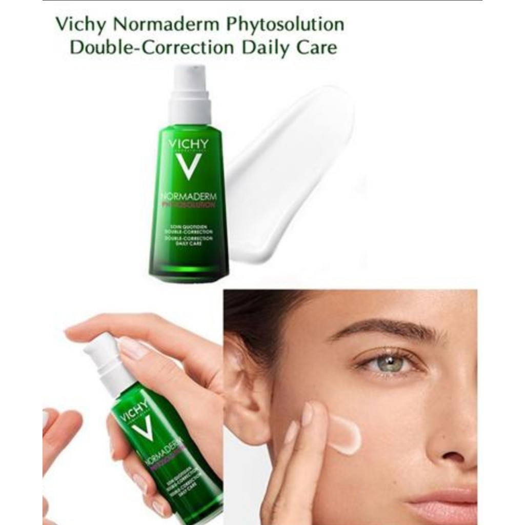 Kem dưỡng da giảm mụn Vichy Normaderm (50ml), cấp ẩm, làm dịu, phục hồi da hư tổn và chống lão hóa da