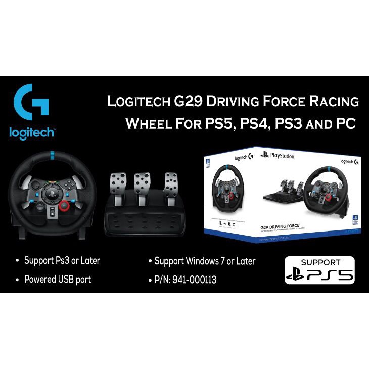 Vô lăng Logitech G29 DRIVING FORCE