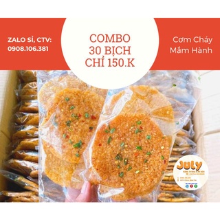 Cơm cháy mắm hành